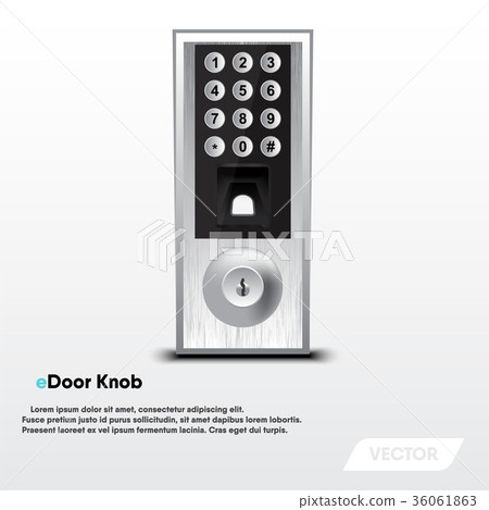 Electronic security door knob, Modern design Electronic security door knob, Modern design 36061863