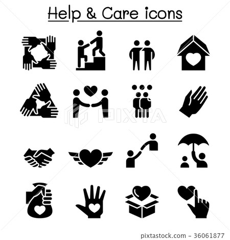 Help, care, Friendship, Generous & Charity icon Help, care, Friendship, Generous & Charity icon 36061877