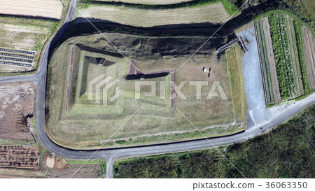 Aerial view Forward and backward area _ Chikuzen-cho, Asakura-gun, Fukuoka Prefecture (photographed in November 2017) Aerial view Forward and backward area _ Chikuzen-cho, Asakura-gun, Fukuoka Prefecture (photographed in November 2017) 36063350