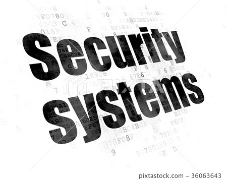 Protection concept: Security Systems on Digital Protection concept: Security Systems on Digital 36063643