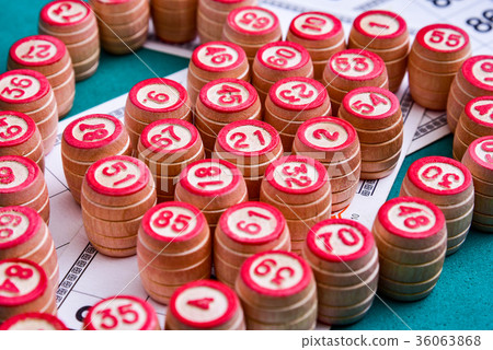 Old lotto wood-material background winning 36063868