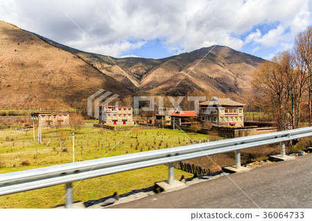 House tibet style in the mountain House tibet style in the mountain 36064733