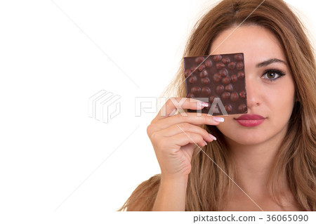 health, people, food and beauty concept - Lovely health, people, food and beauty concept - Lovely 36065090
