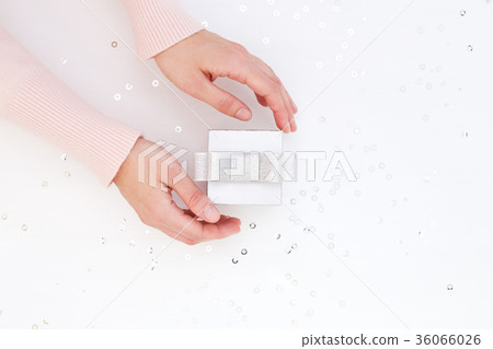 Women's hands & silver gift Women's hands & silver gift 36066026