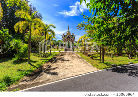 Wat Mai Khao temple. Phuket Thailand Wat Mai Khao temple. Phuket Thailand 36066964