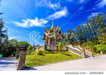 Wat Mai Khao temple. Phuket Thailand Wat Mai Khao temple. Phuket Thailand 36066968