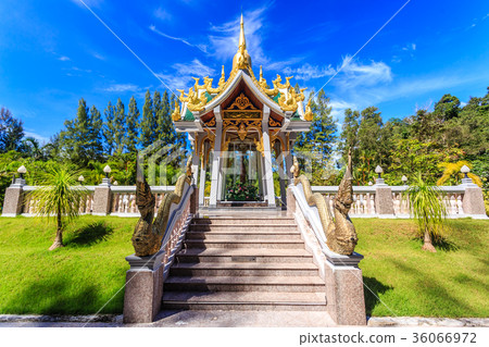 Wat Mai Khao temple. Phuket Thailand Wat Mai Khao temple. Phuket Thailand 36066972