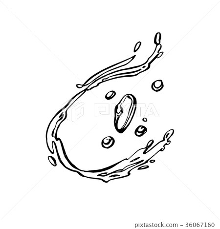 Drops and splashes of olive oil. Farmers market Drops and splashes of olive oil. Farmers market 36067160