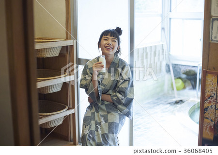 Woman after bath Woman after bath 36068405