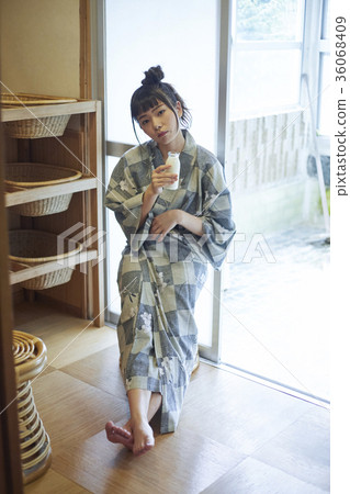 Woman after bath Woman after bath 36068409