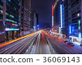 [台灣夜景]台北台北車站廣場激光束 36069143