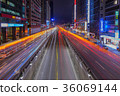 [台灣夜景]台北台北車站廣場激光束 36069144