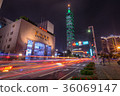 [台灣夜景]台北101激光束 36069147