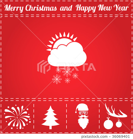 Snowflakes Icon Vector 36069401