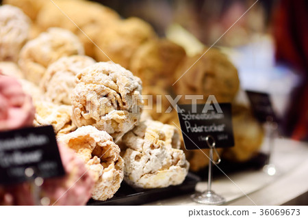 Famous Bavarian pastry - Snowball 36069673