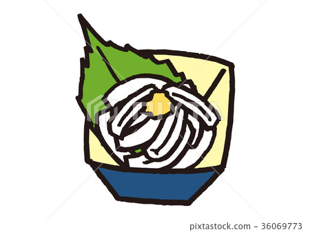 Sashimi of squid 36069773