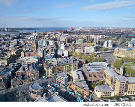 City and sea with old architecture in liverpool City and sea with old architecture in liverpool 36070162
