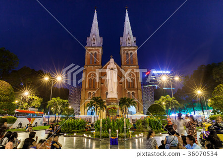 越南風情胡志明市街景 36070534