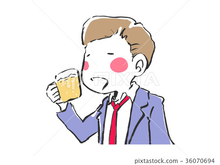 Men drinking beer Men drinking beer 36070694