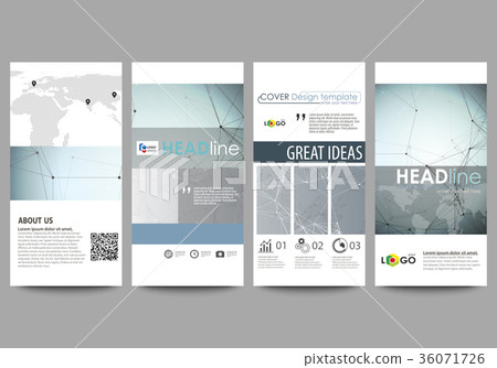 Flyers set, modern banners. Business templates Flyers set, modern banners. Business templates 36071726