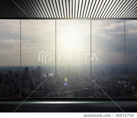 Sunrise over Bangkok City 36072750