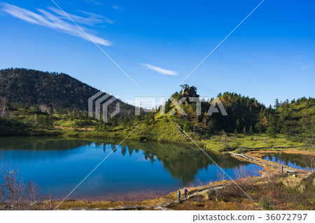 [Gunma Prefecture] Kusatsu Shirane Yumi Pond 36072797