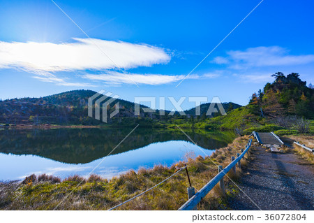 [Gunma Prefecture] Kusatsu Shirane Yumi Pond 36072804
