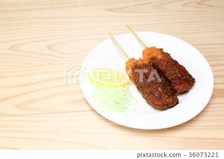 Miso skewer cuttlefish Miso skewer cuttlefish 36073221