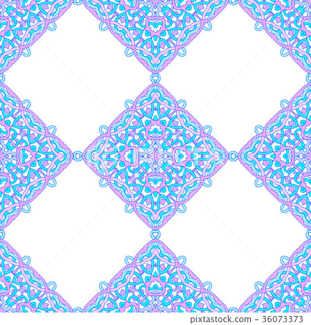Vector seamless pattern of abstract mandalas 36073373