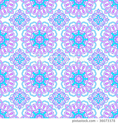 Vector seamless pattern from abstract elements Vector seamless pattern from abstract elements 36073378