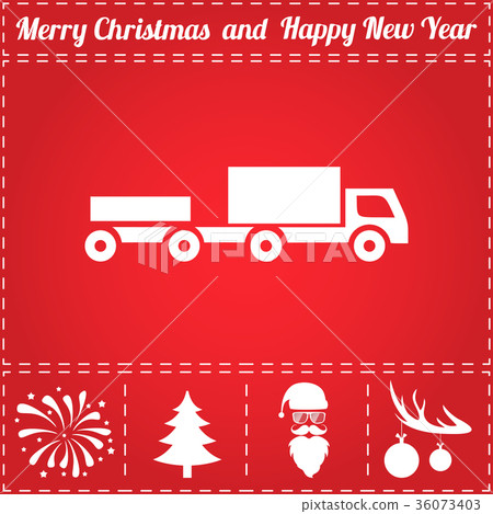 Truck Icon Vector Truck Icon Vector 36073403