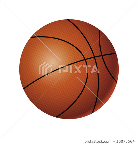 Basketball - modern vector realistic isolated 36073564