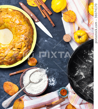 home pie with quince home pie with quince 36074170