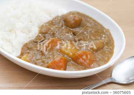Curry and rice Curry and rice 36075605
