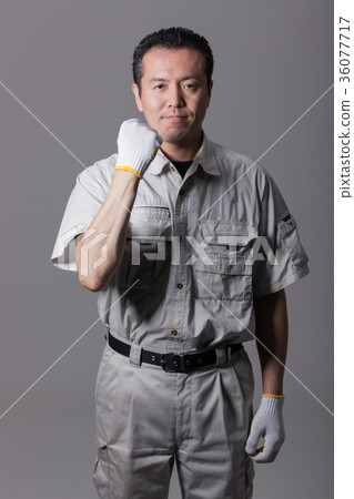 工作服男人 36077717