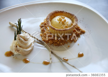 Cheese tart cake japanese sweet food style Cheese tart cake japanese sweet food style 36081355