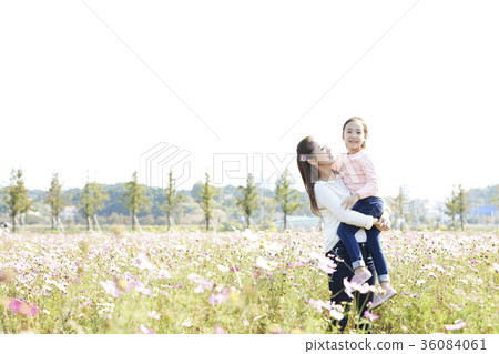 Mother, daughter, park Mother, daughter, park 36084061