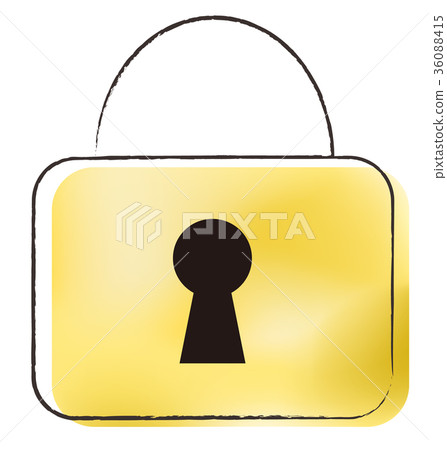 Padlock vector icon safety Padlock vector icon safety 36088415