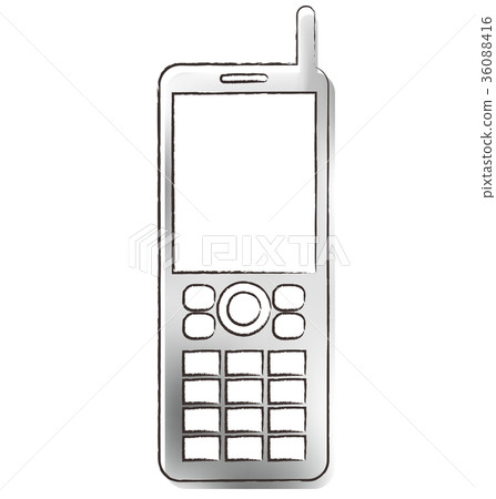 Mobile phone Mobile Hand-painted material 36088416