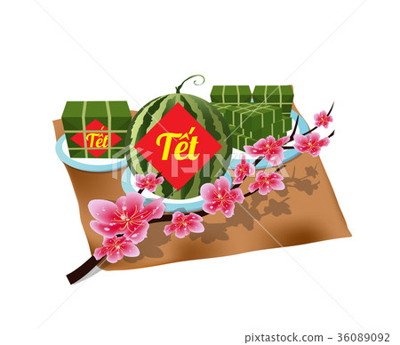 Vietnamese new year. Lurnar new year Vietnamese new year. Lurnar new year 36089092