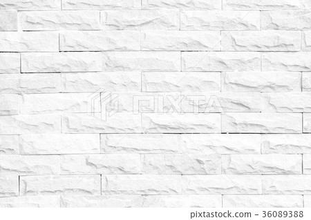 white brick wall pattern of modern style white brick wall pattern of modern style 36089388