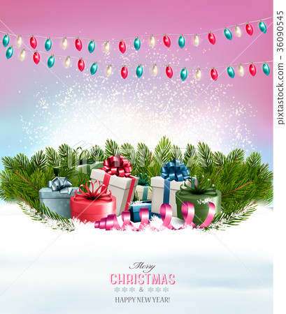 Christmas holiday background  36090545