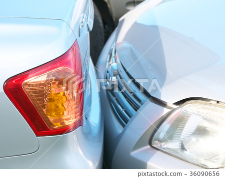 Traffic accident rear end image 36090656