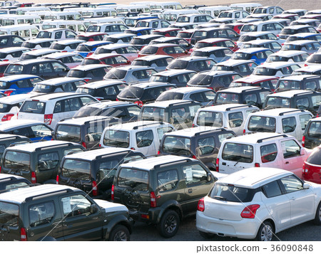 Export car-Nagoya port 36090848