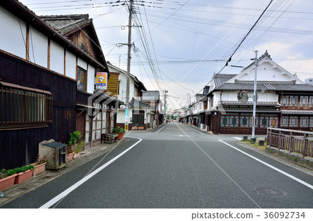 重要的傳統建築保護區Yame Fukushima都市風景 重要的傳統建築保護區Yame Fukushima都市風景 36092734