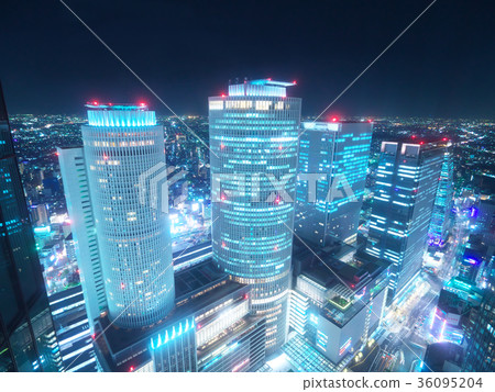 2017年11月名古屋站周圍的摩天大樓 36095204