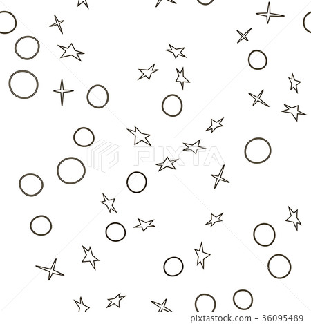 Christmas stars, seamless pattern Christmas stars, seamless pattern 36095489