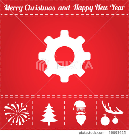Gear Icon Vector 36095615