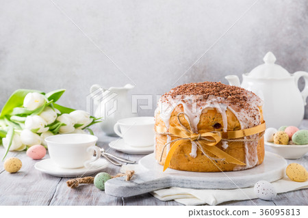 Easter orthodox sweet bread 36095813