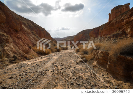Rainbow mountains in asian geopark at China 36096743